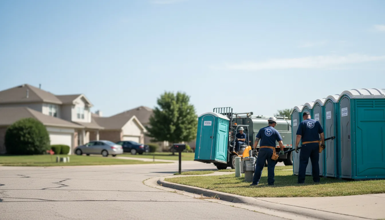 Porta Potty Rental in New Boston, TX near me